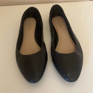 Aldo Leather Ballerina Flats - 6.5